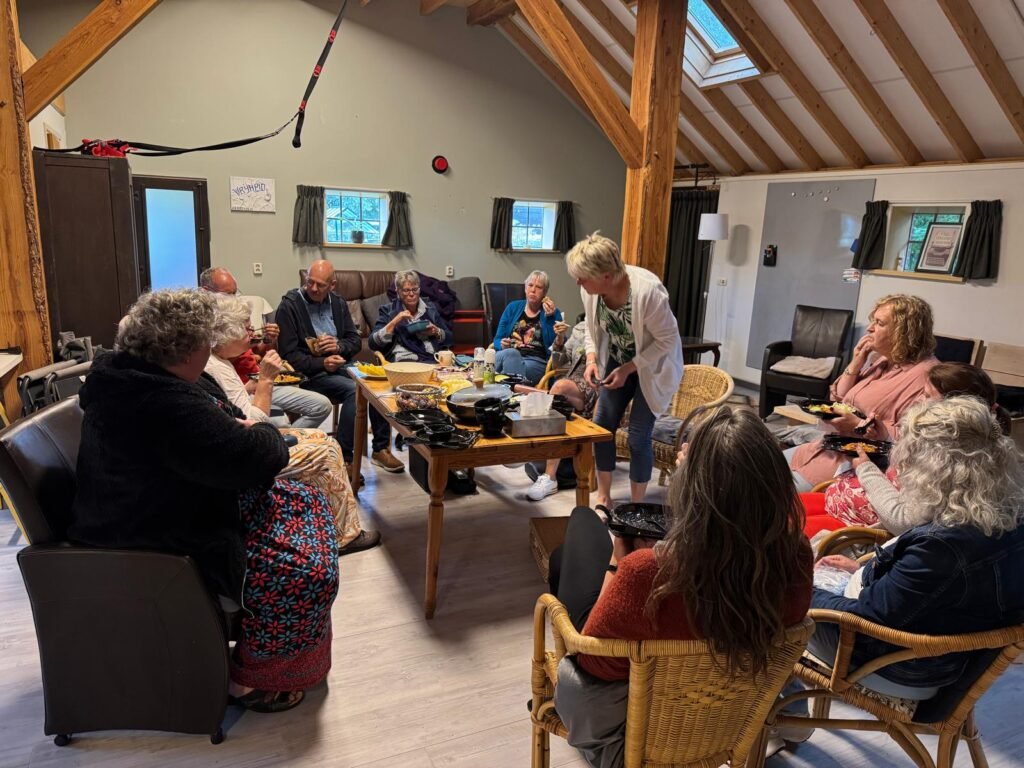 samen eten en praten
